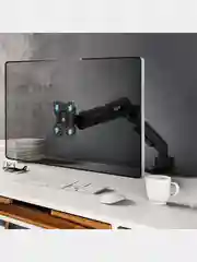 Черный кронштейн для монитора 13"-34" ONKRON G90 настольный, до 10 кг, черный