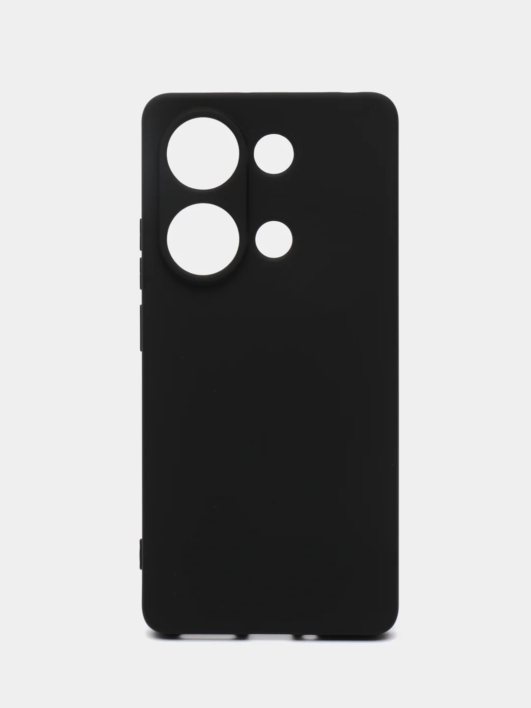Черный чехол для Xiaomi Redmi Note 13 Pro 4G/Poco M6 Pro 4G Редми Ноут 13 Про, Silicone Case