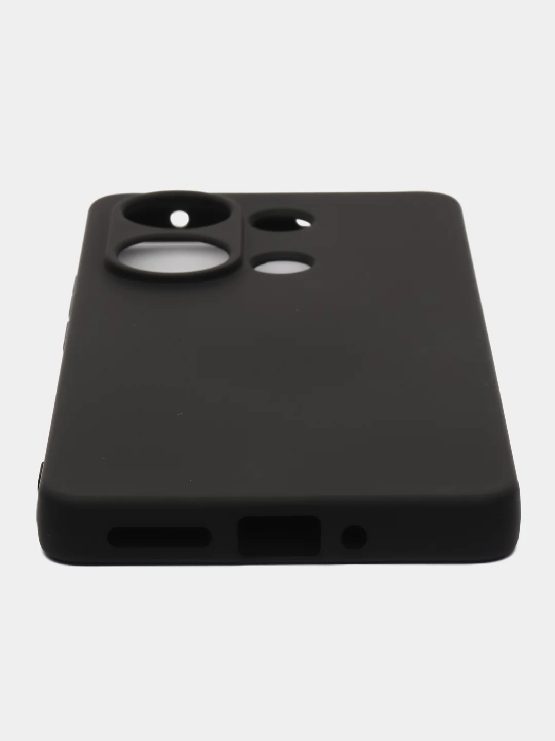 Черный чехол для Xiaomi Redmi Note 13 Pro 4G/Poco M6 Pro 4G Редми Ноут 13 Про, Silicone Case