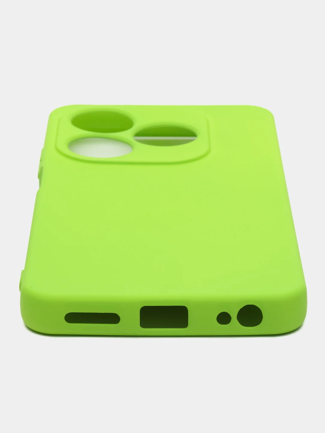 Лайм чехол для Tecno Spark 20 / Infinix SMART 8 (Техно Спарк 20/Инфиникс Смарт 8),Silicone Case