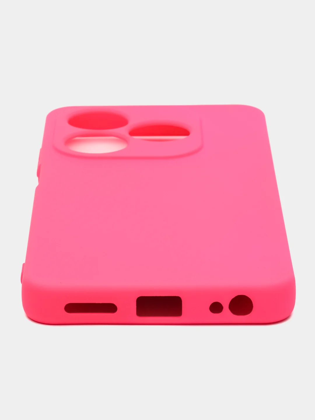 Фуксия чехол для Tecno Spark 20 / Infinix SMART 8 (Техно Спарк 20/Инфиникс Смарт 8),Silicone Case
