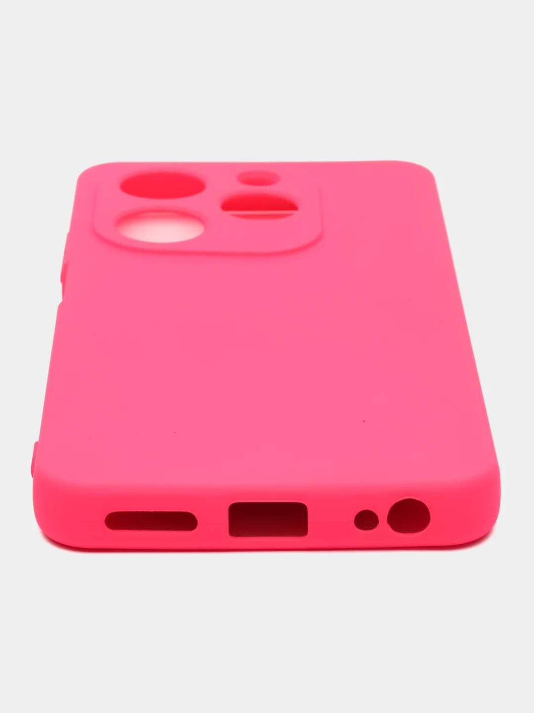 Фуксия чехол для Tecno Spark Go 2024 / Spark 20c (Техно Спарк Го 2024), Silicone Case