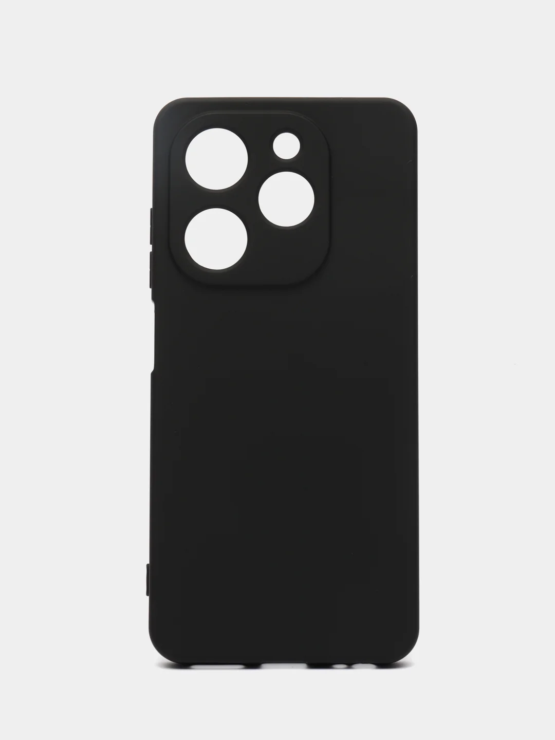 Черный чехол для Tecno Spark Go 2024 / Spark 20c (Техно Спарк Го 2024), Silicone Case