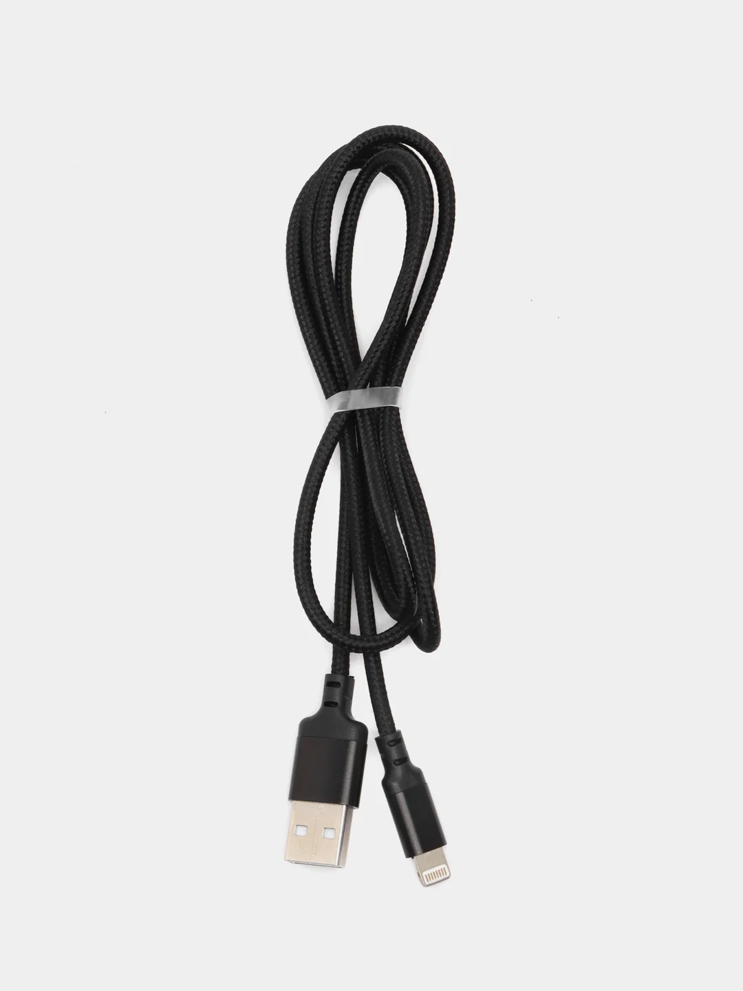 Черный кабель зарядный Hoco для iPhone/Android, Type-C / Micro-USB / Lightning, быстрая зарядка