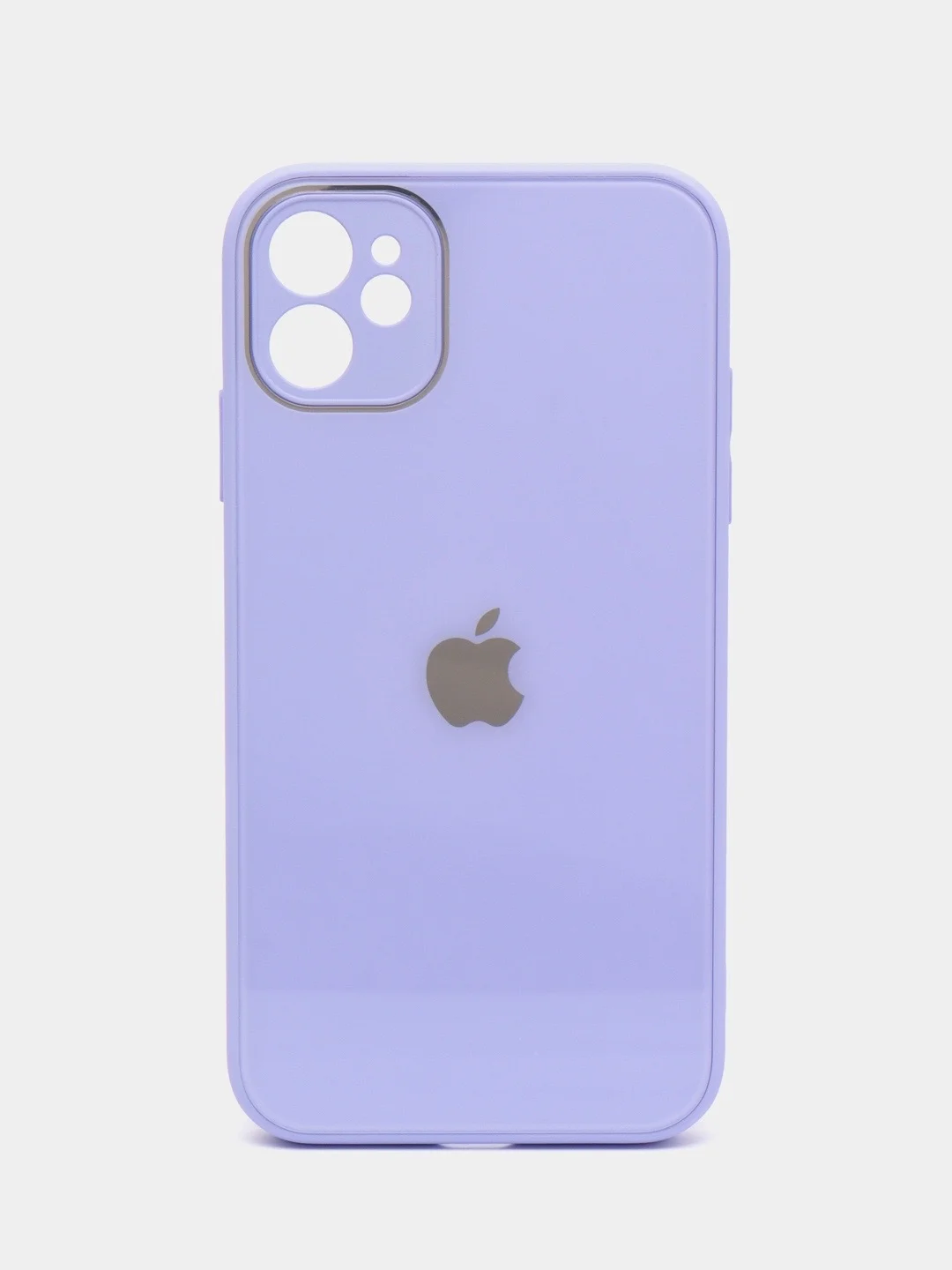 Лавандовый чехол iPhone, Айфон 6, 7, 8, SE, XS, 12, 13, 14 Про Макс, Плюс, Pro Max, Plus стеклянный