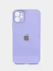 Лавандовый чехол iPhone, Айфон 6, 7, 8, SE, XS, 12, 13, 14 Про Макс, Плюс, Pro Max, Plus стеклянный
