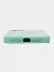 Мятный чехол iPhone, Айфон 6, 7, 8, SE, XS, 12, 13, 14 Про Макс, Плюс, Pro Max, Plus стеклянный