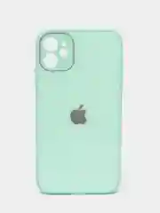 Мятный чехол iPhone, Айфон 6, 7, 8, SE, XS, 12, 13, 14 Про Макс, Плюс, Pro Max, Plus стеклянный