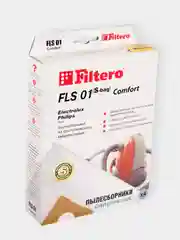 Мешки-пылесборники Filtero FLS 01 (S-bag) Comfort для пылесосов, синтетические, 4 штуки