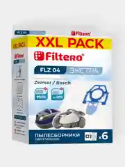 Мешки-пылесборники Filtero FLZ 04 XXL Pack Экстра для пылесосов, синтетические, 6 штук