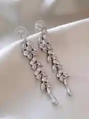Серьги вечерние, сегьги подвески, длинные со стразами, нарядные