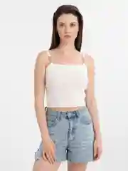 Белый топ женский