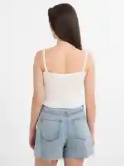 Белый топ женский