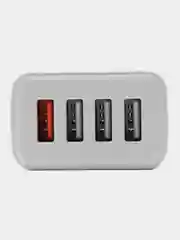 Блок питания 3.0А 4 USB 18W зарядник / быстрая зарядка / СЗУ