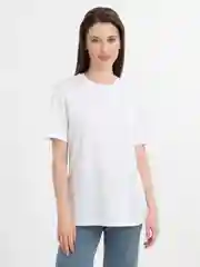 Белый футболка женcкая, хлопок