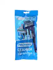 Станки для бритья с тройным лезвием, плавающая головка, 5 штук