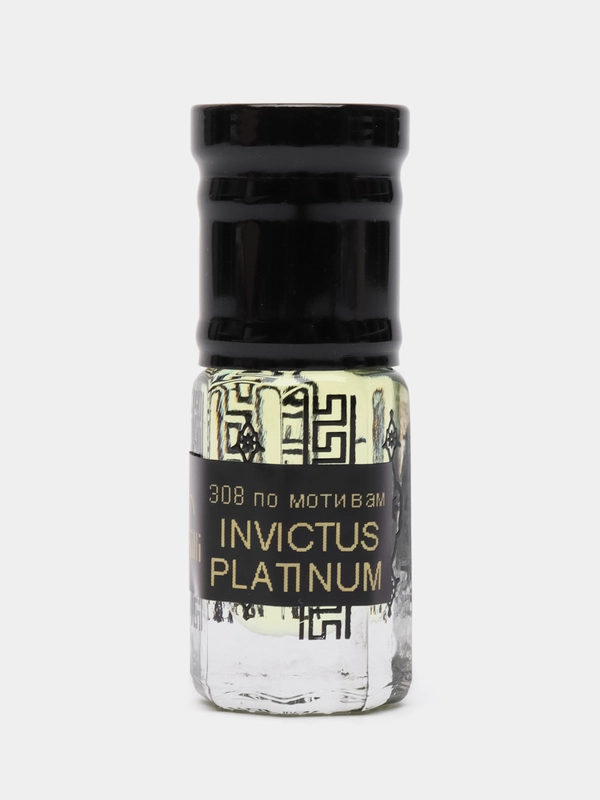 Духи по мотивам Invictus Platinum, масляные, 3 мл