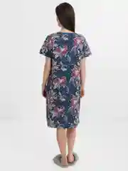 Бирюзовый халат NS 4584
