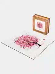 Деревянный фигурный пазл Active Puzzles "Дерево любви", 40х40 см, 450 деталей