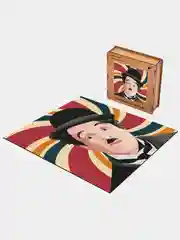 Деревянный фигурный пазл Active Puzzles "Чарли Чаплин", 40х40 см, 465 деталей