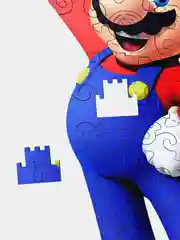 Деревянный фигурный пазл Active Puzzles "Марио и Луиджи",27х29 см, 80 деталей