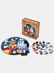 Деревянный фигурный пазл Active Puzzles "Гарри Поттер",21х22 см, 100 деталей