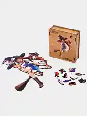 Деревянный фигурный пазл Active Puzzles "Аурелия",22х27 см, 50 деталей