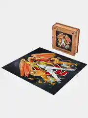 Деревянный фигурный пазл Active Puzzles "Фредди Меркьюри", 40х40 см, 450 деталей