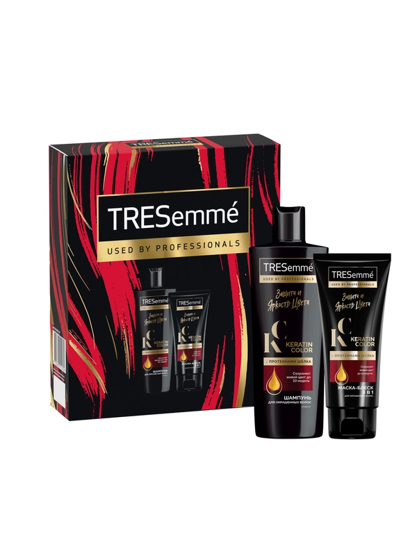 Подарочный набор TRESEMME Яркость цвета, Шампунь, 230 мл и Маска для волос, 200 мл