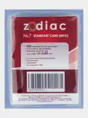 Протекторы для карт Zodiac №7 прозрачные, 63,5 x 88 мм 200шт