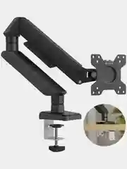 Черный кронштейн для монитора 13"-32" ONKRON G45 настольный, до 8 кг, чёрный