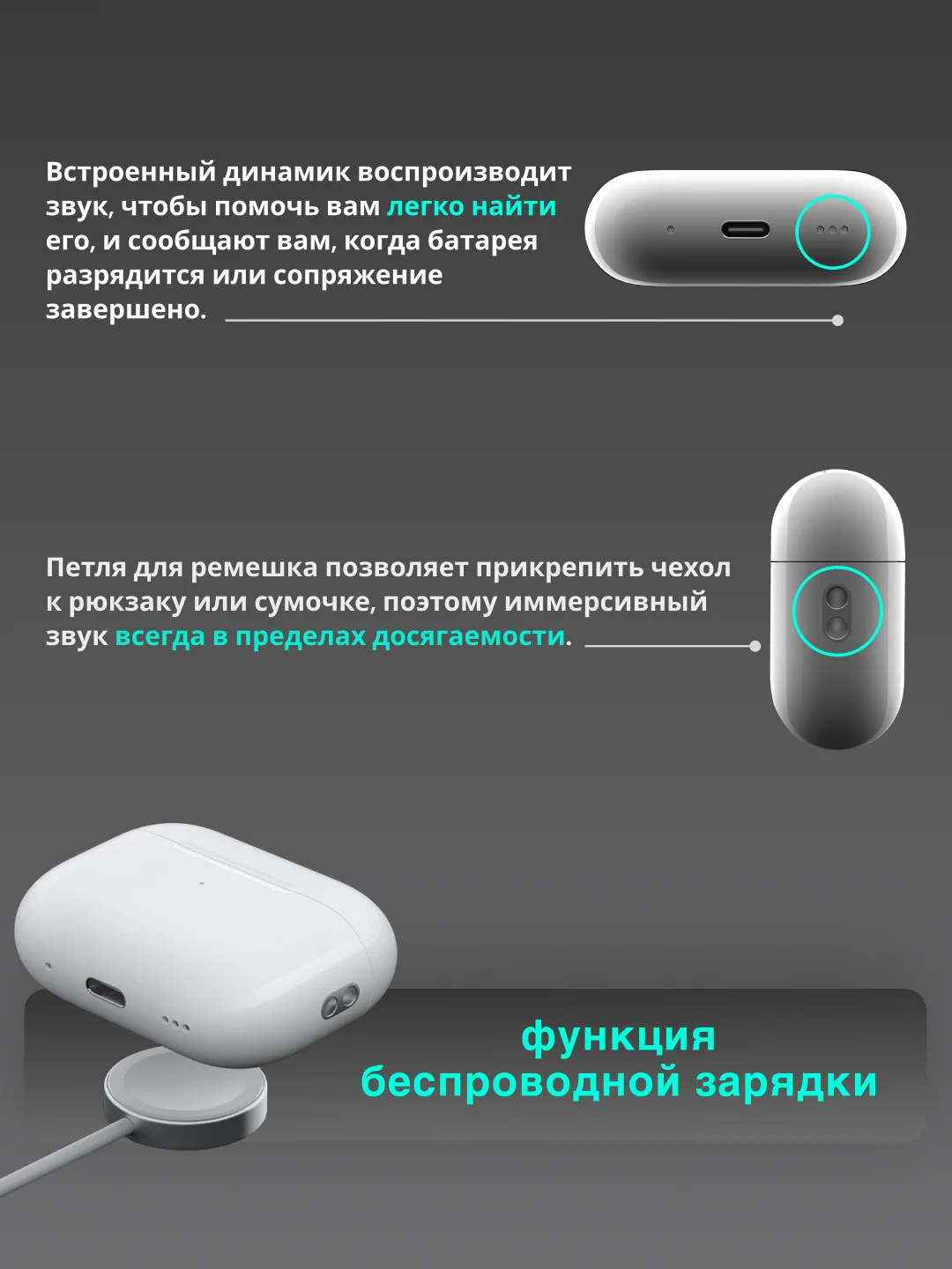 Белый беспроводные наушники Series Pro 2, с шумоподавлением и управлением громкостью