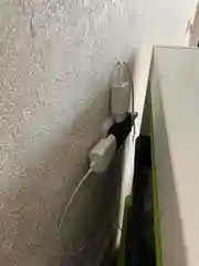Тройник для розетки плоский поворотный, чёрный