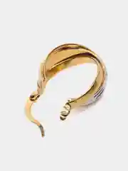 Женские серьги, серьги круглые, с переплетением колец