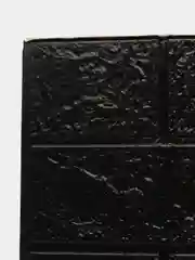 Черный 6 штук, Мягкие самоклеящиеся 3D панели, на стену, 38*35*0,4 см
