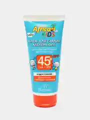 Голубой крем для детей/Защита от солнца/спф/spf/Лето/ Пляж/Водостойкий