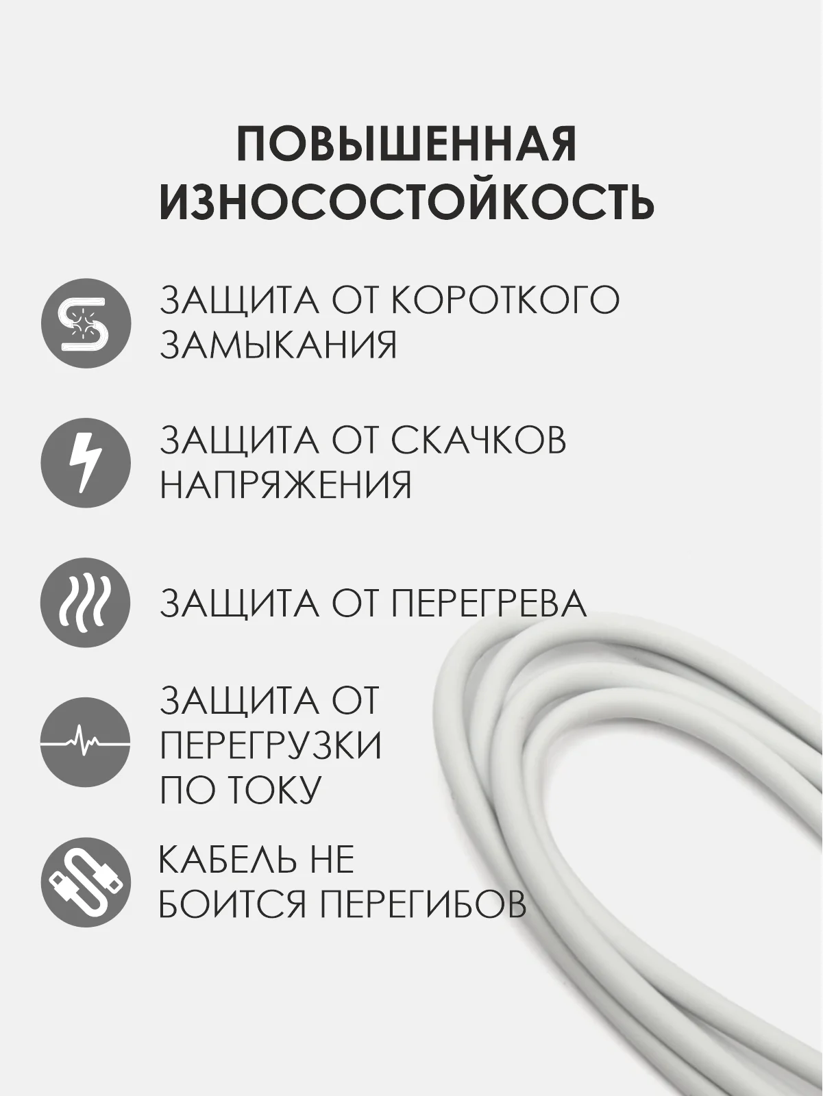 Кабель Type-c Type-c для зарядки android и Iphone 15 с функией быстрой зарядки