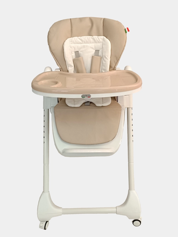 Детский стульчик для кормления BellaBaby B-003S бежевый