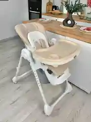 Детский стульчик для кормления BellaBaby B-003S бежевый