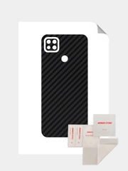 Защитная пленка для Xiaomi Redmi 9C под карбон на заднюю часть,под кожу на зад, назад, 9 C