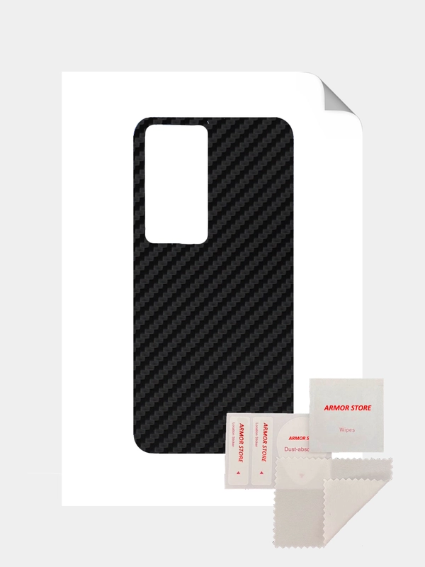 Защитная пленка для Xiaomi Redmi 10 под карбон на заднюю часть,под кожу на зад, назад 2022