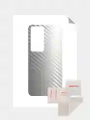 Серебряный защитная пленка для Xiaomi Redmi 10 под карбон на заднюю часть,под кожу на зад, назад 2022