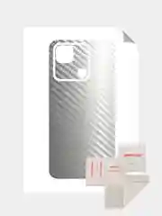Серебряный защитная пленка для Xiaomi Redmi 10A под карбон на заднюю часть,под кожу на зад,назад 10 A