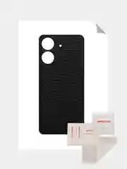 Угольный защитная пленка для Xiaomi Redmi 13C под карбон на заднюю часть,под кожу на зад,назад 13 C
