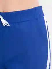 Синий летние брюки женские