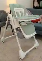 Детский стульчик для кормления BellaBaby B-003S зеленый