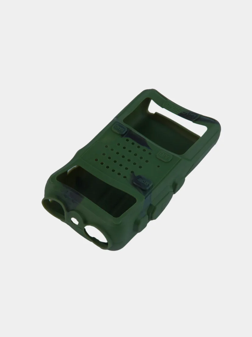 Желтый чехол силиконовый для рации Baofeng UV-5R (Бауфенг)