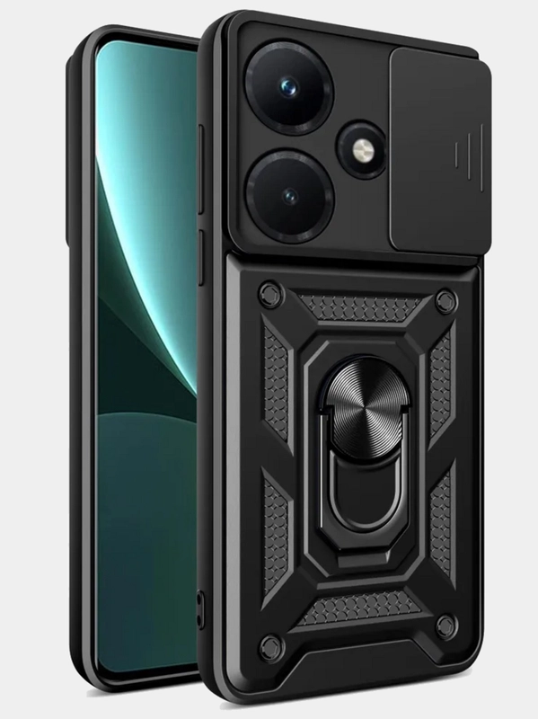 Чехол противоударный armors для Infinix Hot 30i / Инфиникс Хот 30i с защитой камеры
