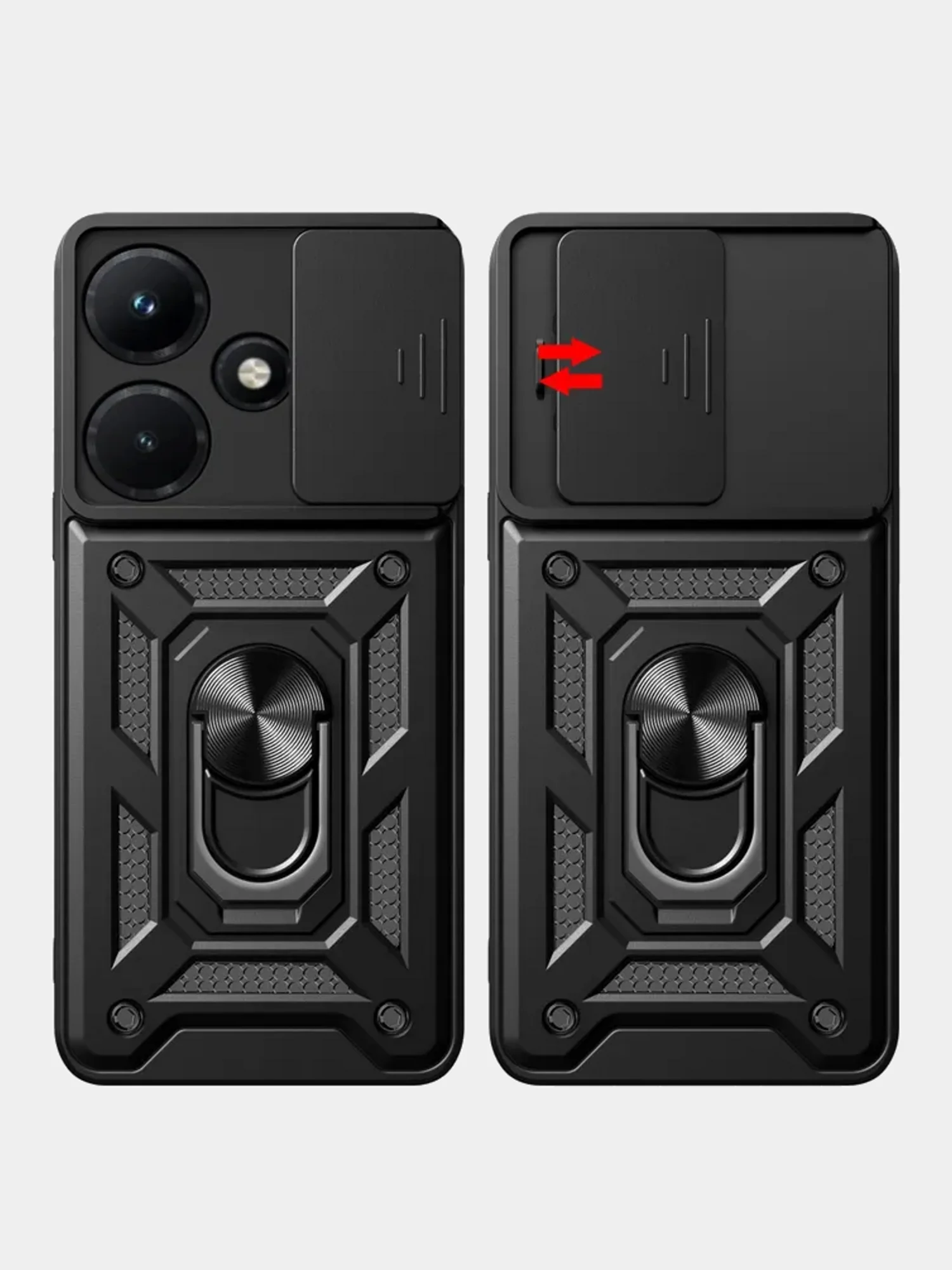 Чехол противоударный armors для Infinix Hot 30i / Инфиникс Хот 30i с защитой камеры