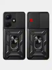 Чехол противоударный armors для Infinix Hot 30i / Инфиникс Хот 30i с защитой камеры